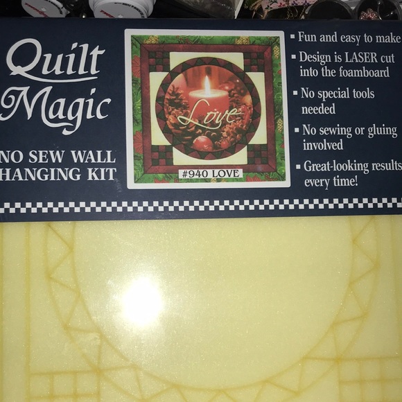 Quilt Magic no sew wall hanging kit - Picture 1 of 2